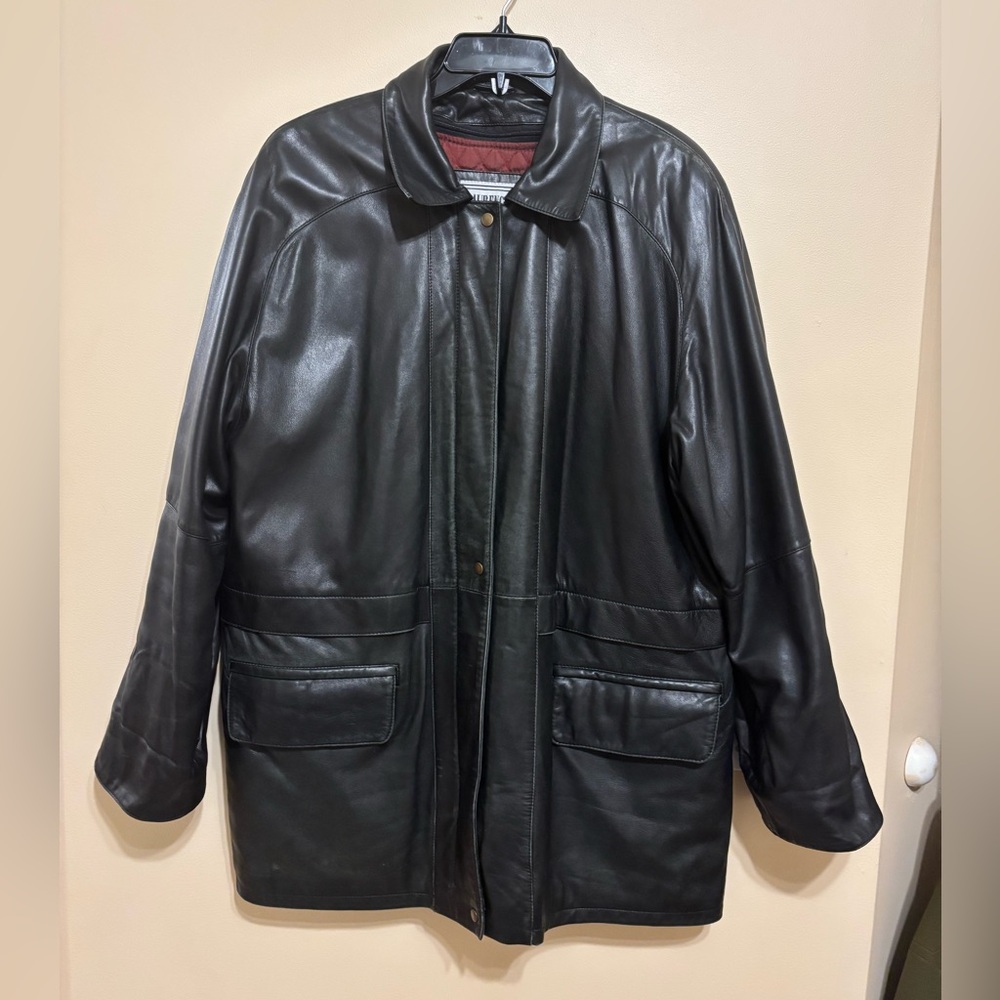 Women's Black Leather Jacket